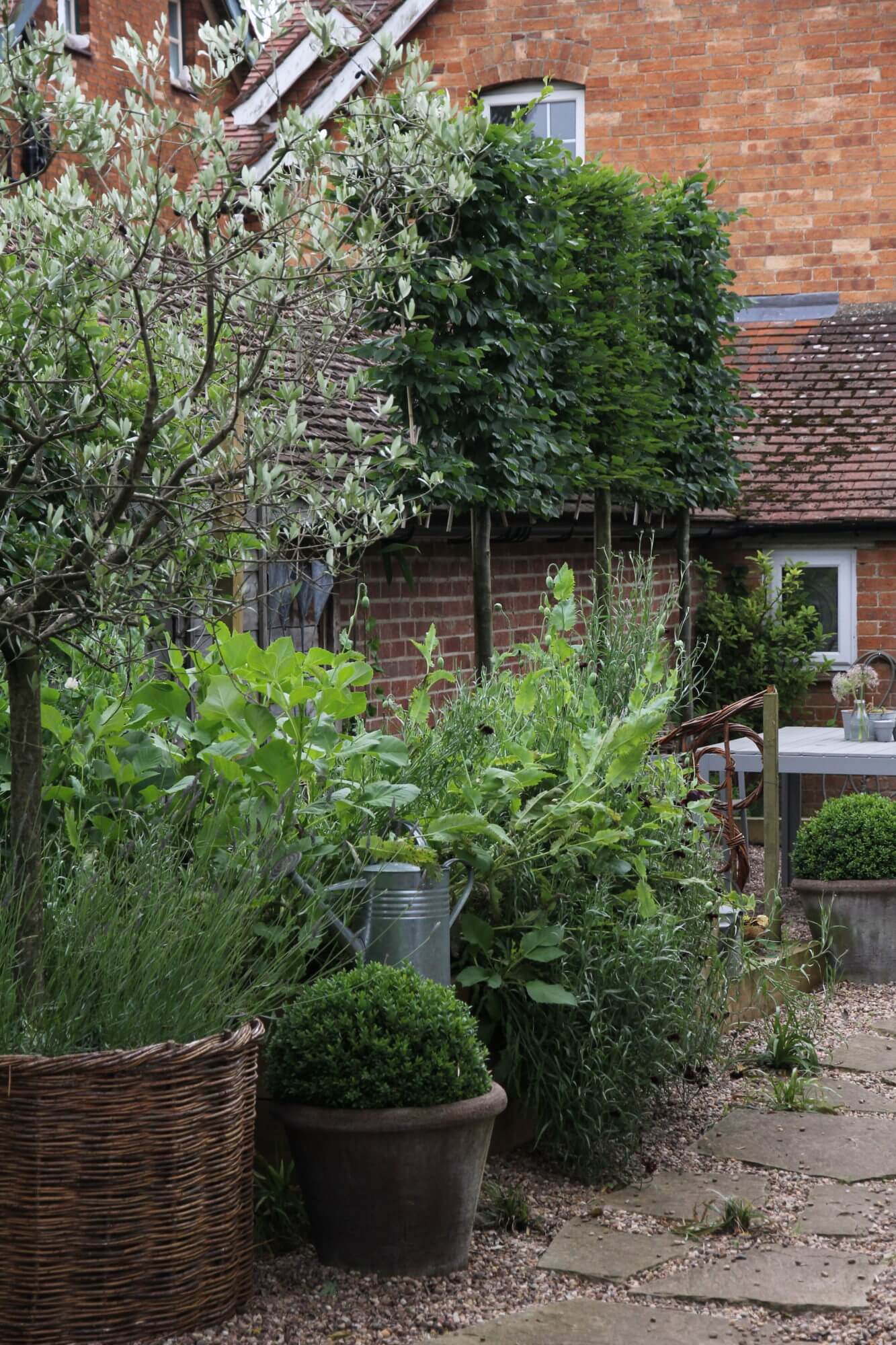 Productive gardens at Blue Corner, Witney