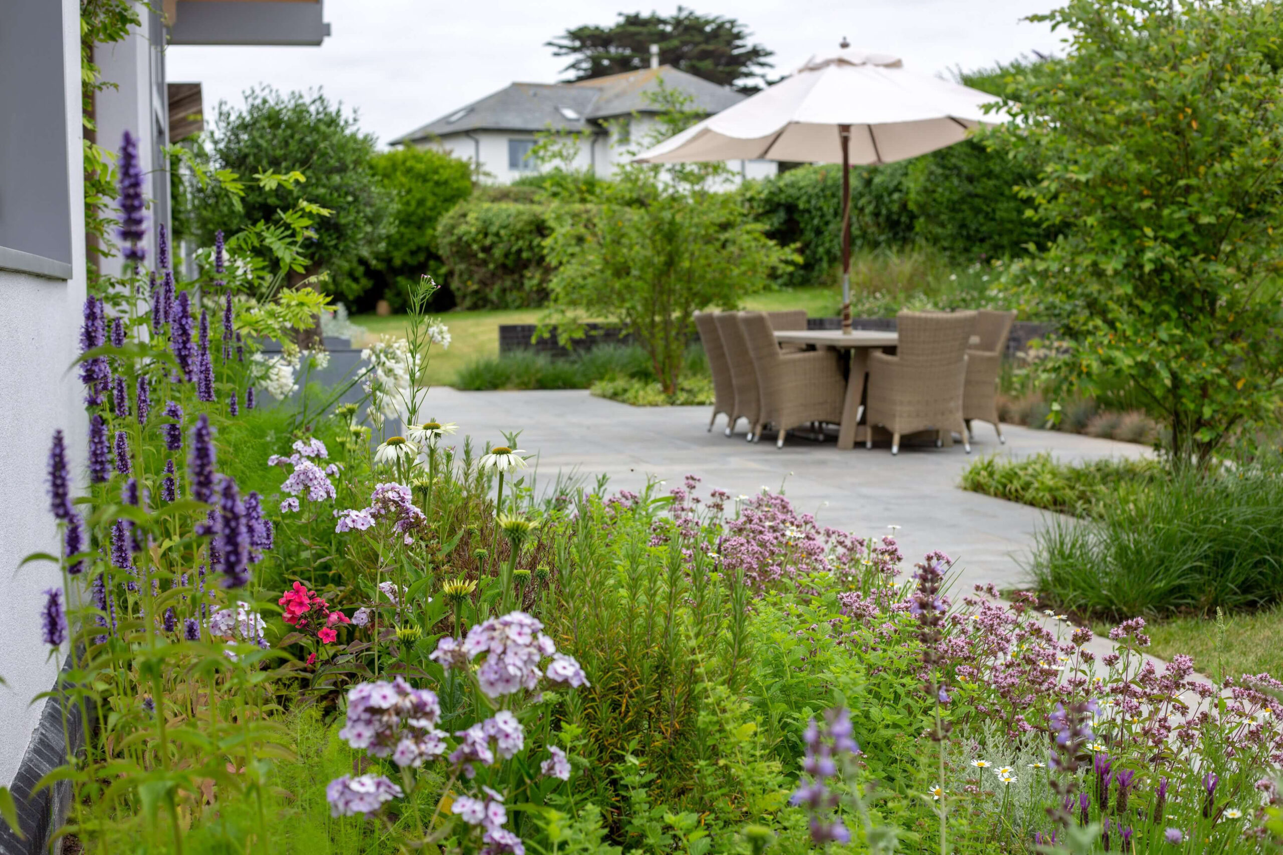 cornwall herb garden in Padstow