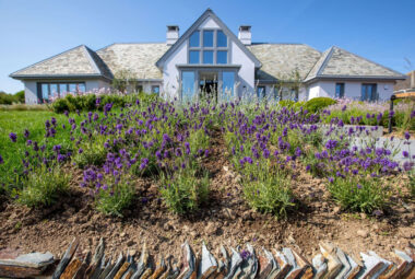 front of house at the sparrows house by the sea