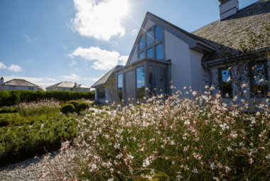 cornwall seaside house and garden