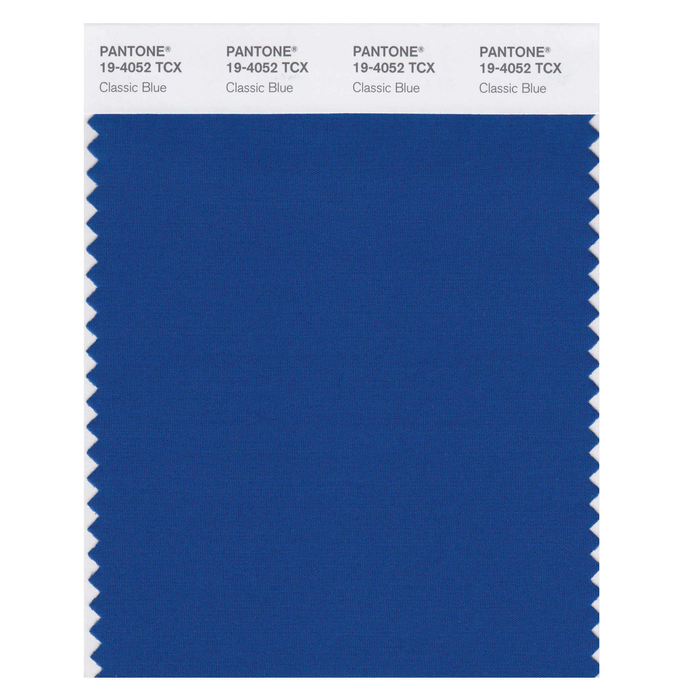 Pantone classic blue color of the year swatch