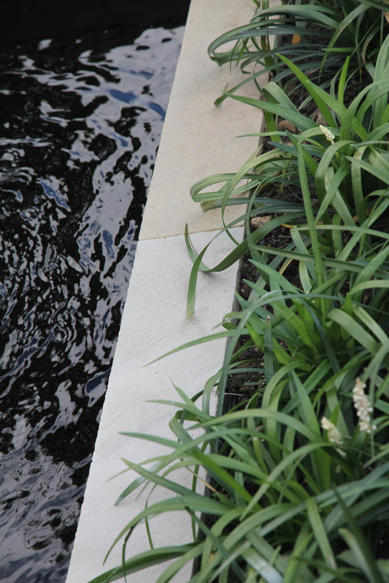 bespoke water feature pool in Burford