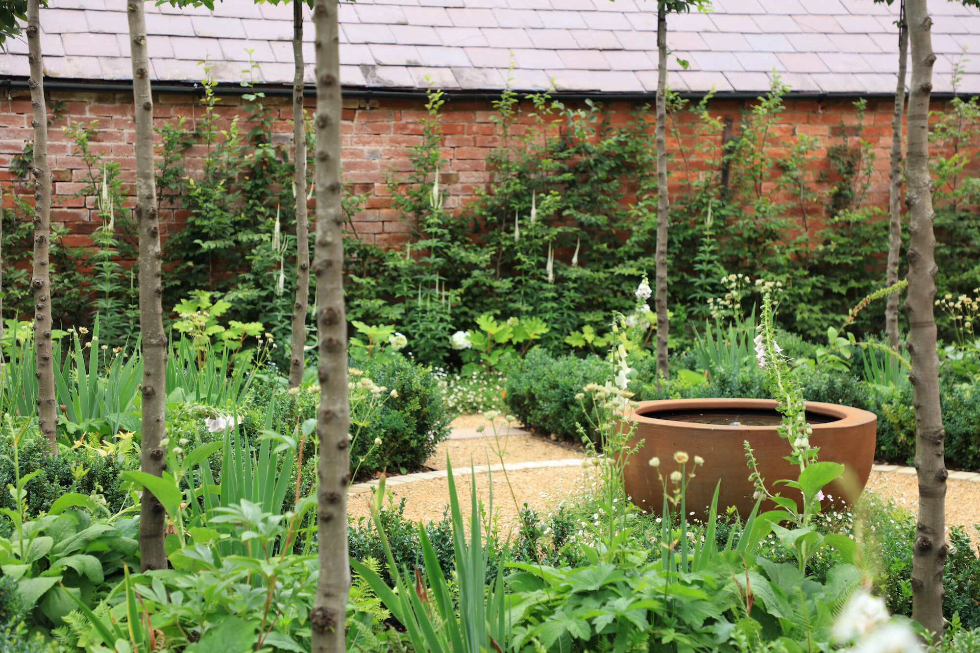 monastic garden design in Oxfordshire