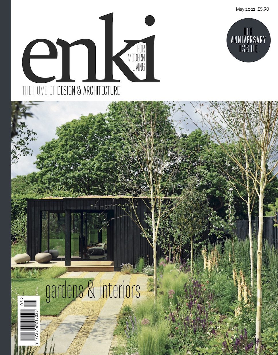 enki front cover april 2022 featuring hendy curzon gardens