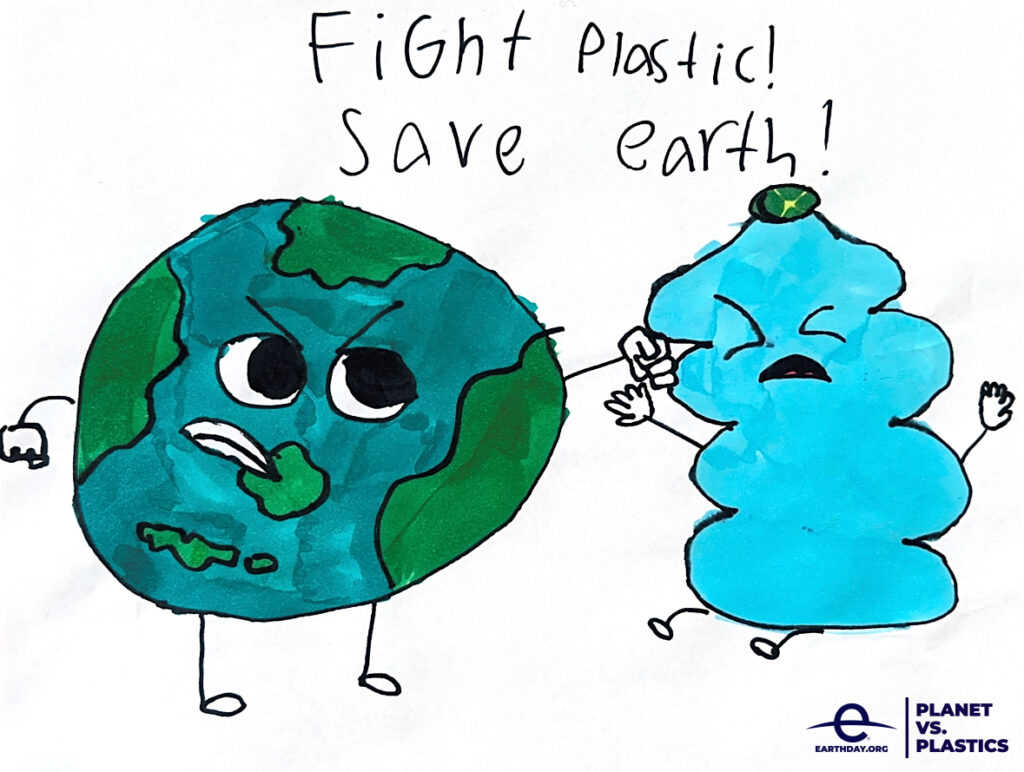 Earth day poster winner for Earth day 2024